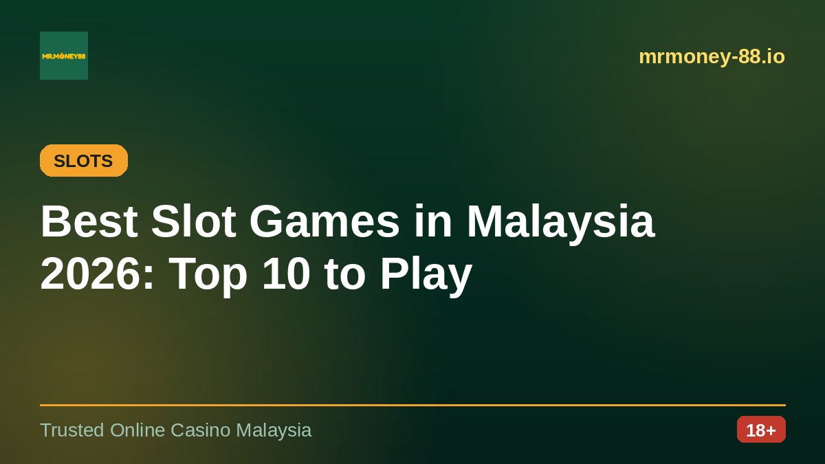 Best Slot Games in Malaysia (2026)