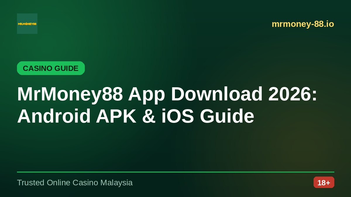 MrMoney88 App Download (Android & iOS)
