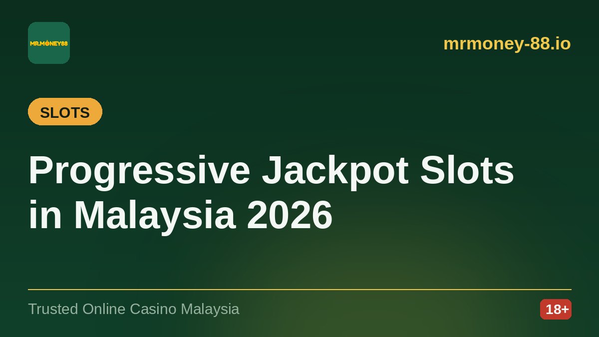 Progressive Jackpot Slots in Malaysia 2026: How They Really Work — MrMoney88 casino guide, by mrmoney-88.io